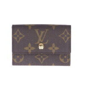 Louis Vuitton Porte Monnaie Wallet Plat Monogram